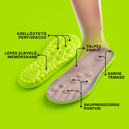 AirStep Pro - Memóriahabos Kényelmes Talpbetét