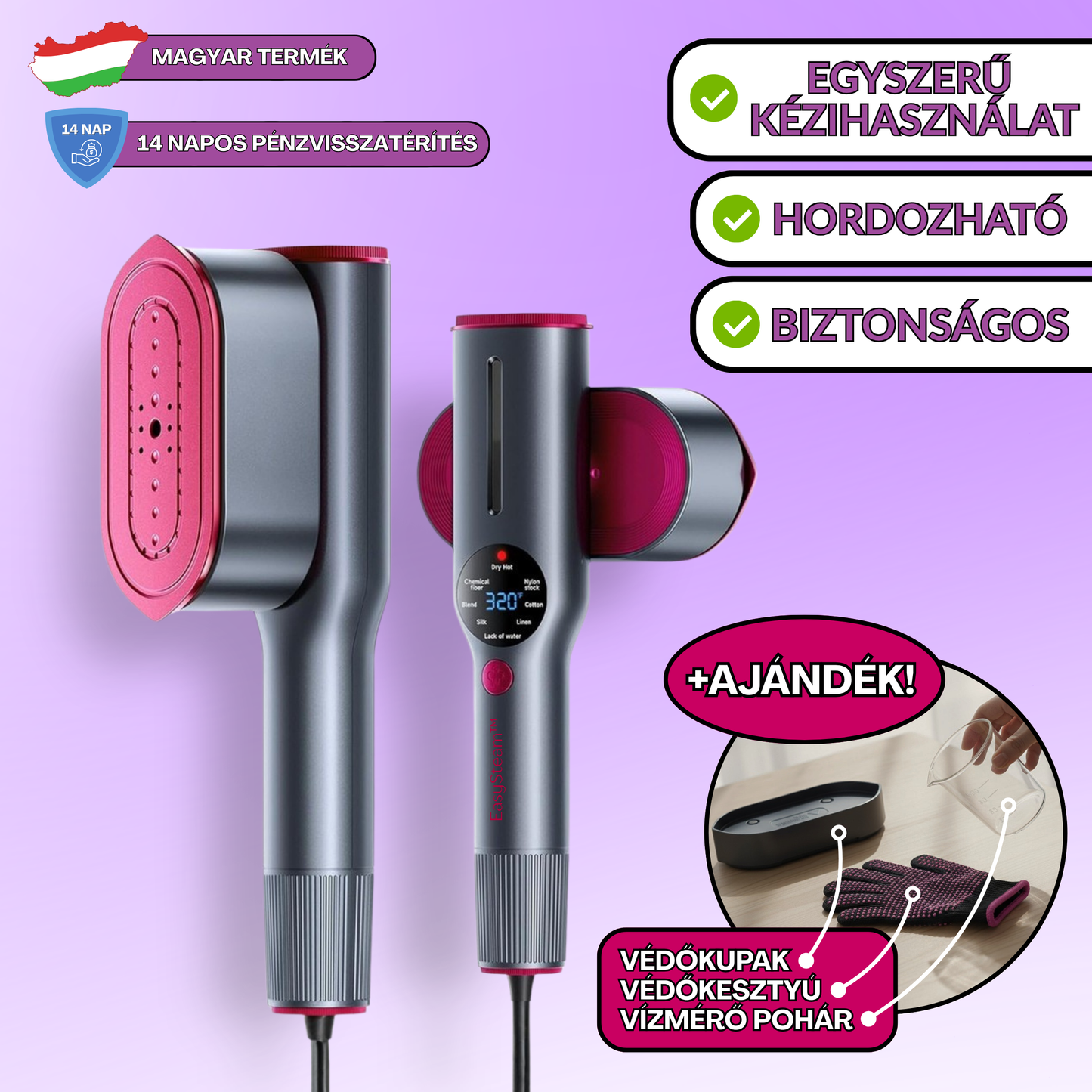 EasySteam™ univerzális vasaló