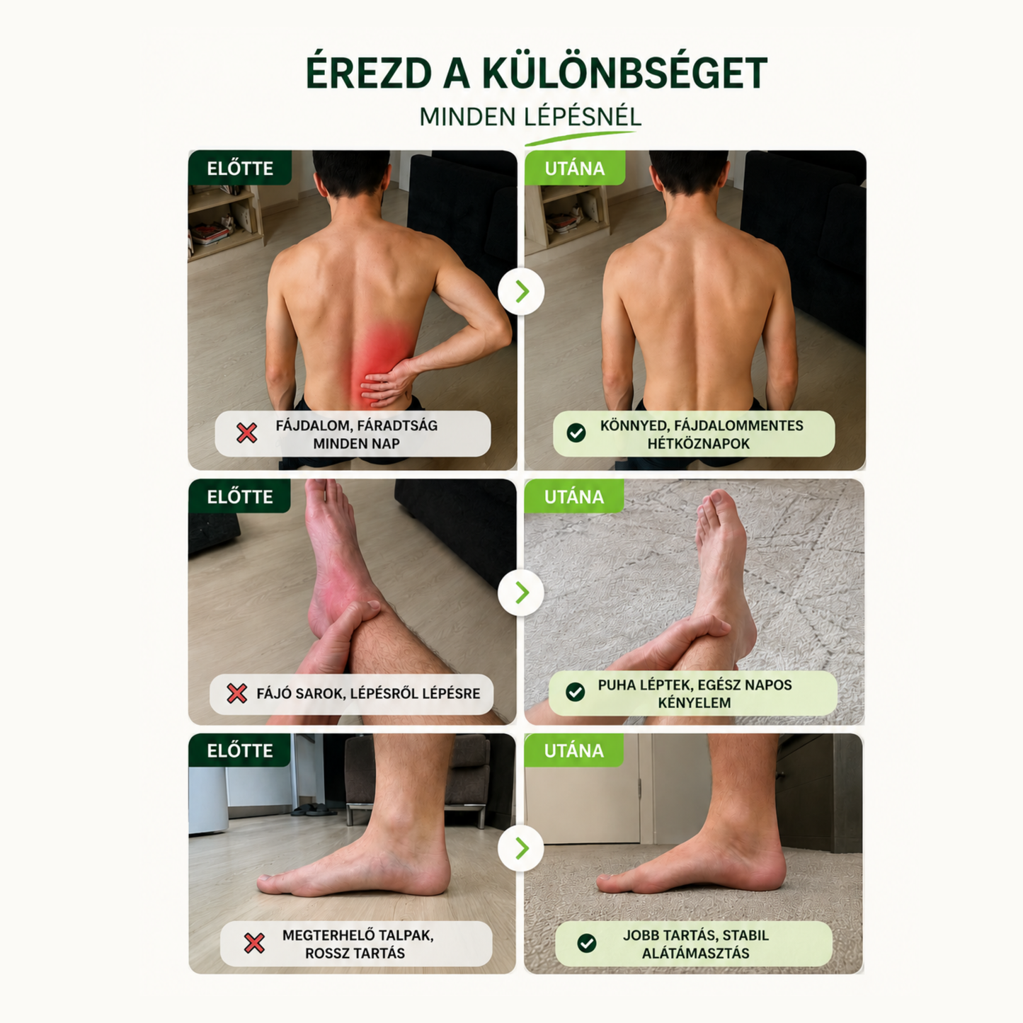 AirStep Pro - Memóriahabos Kényelmes Talpbetét